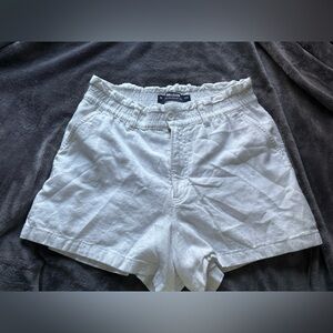Hollister linen flowy shorts